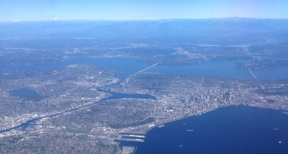 Seattle from air